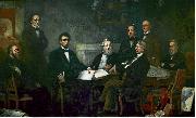 Francis B. Carpenter First Reading of the Emancipation Proclamation of President Lincoln